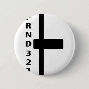 automatische Schalthebelhebelikone Button