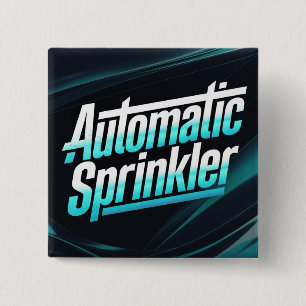 Automatische Sprinkleranlage Button