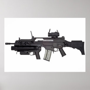 Automatische Waffe G36 Poster