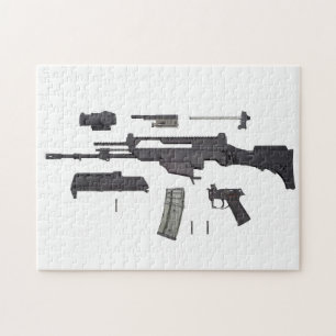 Automatische Waffe G36 Puzzle