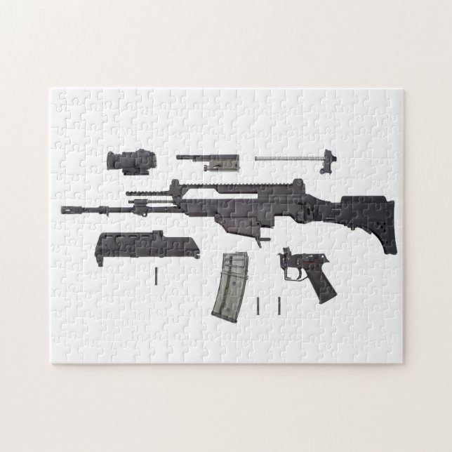 Automatische Waffe G36 Puzzle (Horizontal)