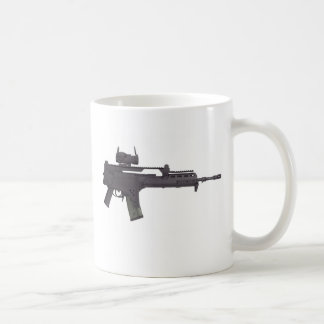 Automatische Waffe G36 Tasse
