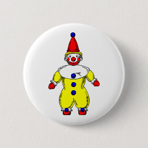 Automatischer Clown-Cartoon Johnny Button