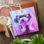 AUTOMATISCHER Filter Ihres Fotos und Monogramms -  Schlüsselanhänger<br><div class="desc">Sie können den Filter auf Ihrem Foto ändern, indem Sie auf den Link "Anpassen/Bearbeiten" klicken - auf das Foto klicken - nach der Filtertaste suchen und auf den Filter klicken, den Sie verwenden möchten! Sie können Instagram-Fotos oder ein Quadrat-Bild verwenden, um ein einzigartiges und persönliches Geschenk zu erstellen. Oder man...</div>