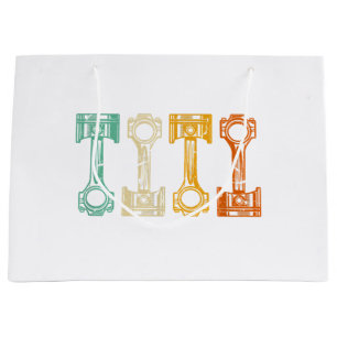 Automatischer Vintager Tuner Große Geschenktüte