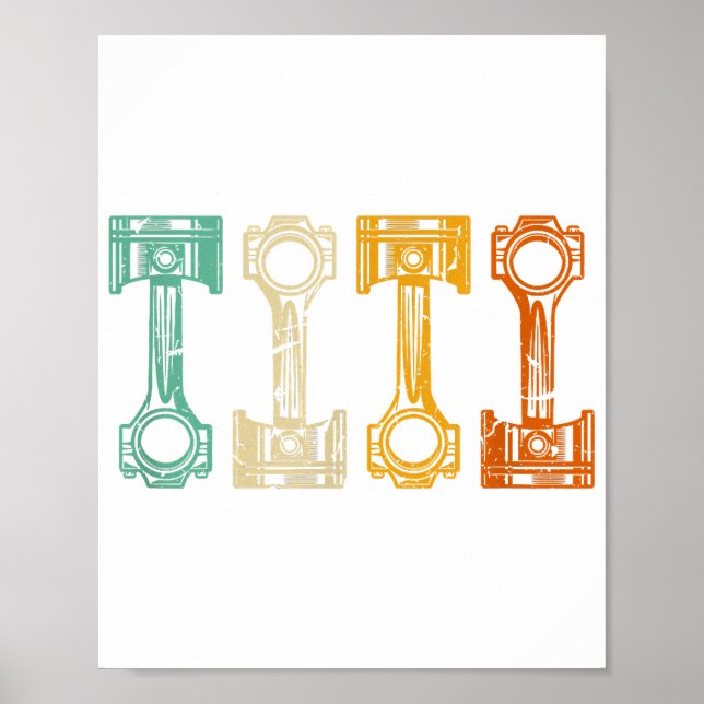 Automatischer Vintager Tuner Poster (Vorne)