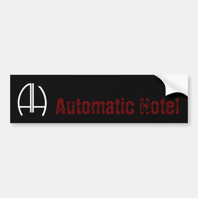 Automatisches Hotel Autoaufkleber (Vorne)