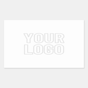 Automatisches Lighten des Logos für Hintergrund Rechteckiger Aufkleber