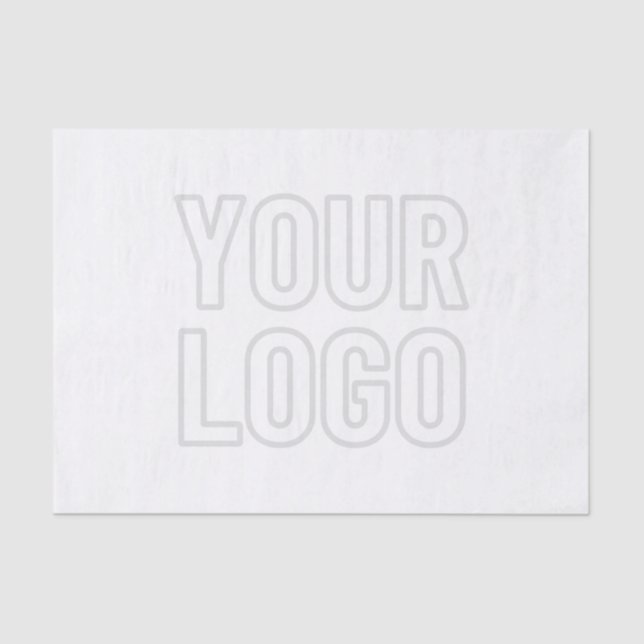 Automatisches Lighten des Logos für Hintergrund Seidenpapier (Vorderseite)