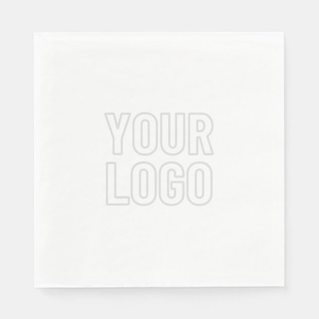 Automatisches Lighten des Logos für Hintergrund Serviette (Vorderseite)