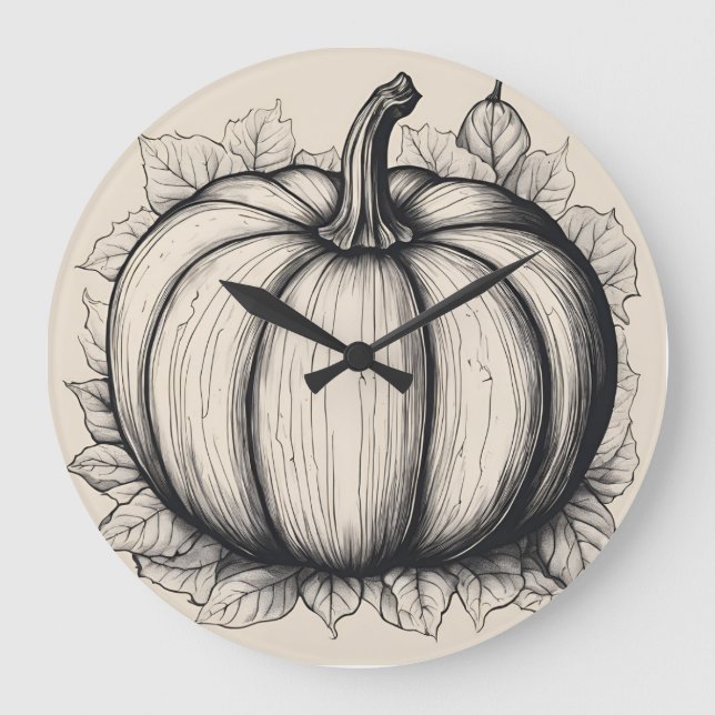 Automatuhr Große Wanduhr (Vorderseite)