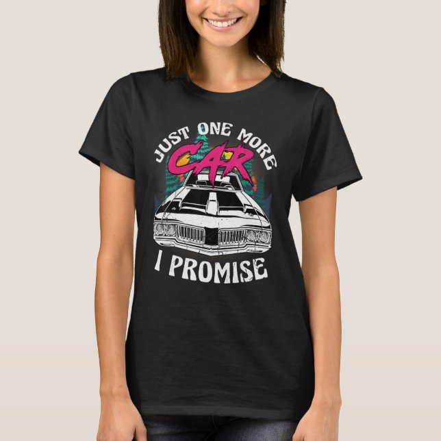 Automechanik nur noch ein Auto I Versprechen T-Shirt (Vorderseite)