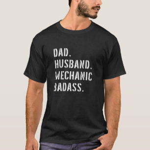 Automechanik-Vater-Geschenke von der Ehefrau Daugh T-Shirt