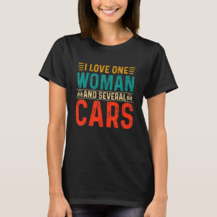 Automechaniker Auto Männer Cooler Autoliebhaber T-Shirt