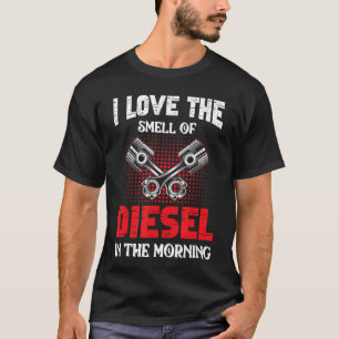 Automechaniker Ich liebe den Dieselgeruch Mechanis T-Shirt