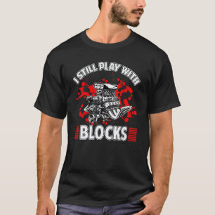 Automechaniker Kerl Arbeiter Spielt Immer Noch Mit T-Shirt