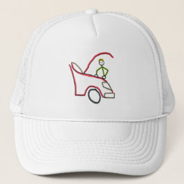 Automechaniker Stickman Truckerkappe