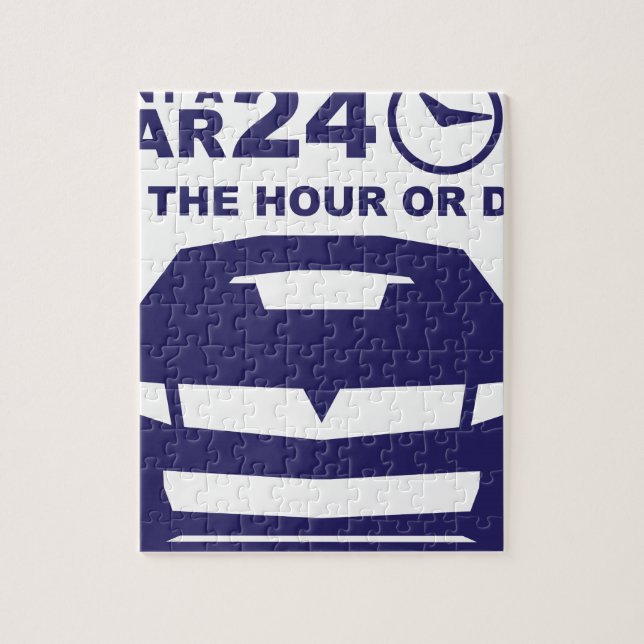 Automieten stundenweise oder Tag 24-7 Puzzle (Vertikal)