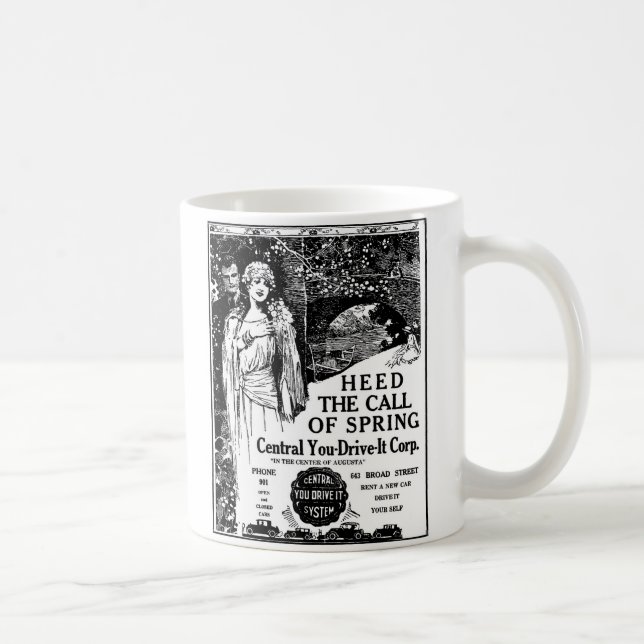 Automietillustration 1926 tasse (Rechts)