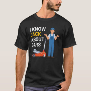 Automobil Humor Lustiger Spruch Über Autos Cartoon T-Shirt