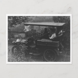 Automobil in den Hügeln von Südvermont Postkarte