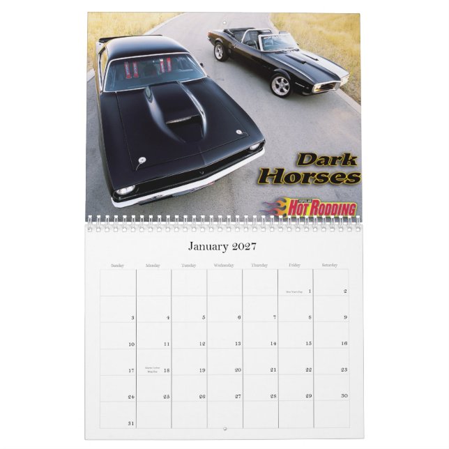 Automobil Kalender (Jan 2027)