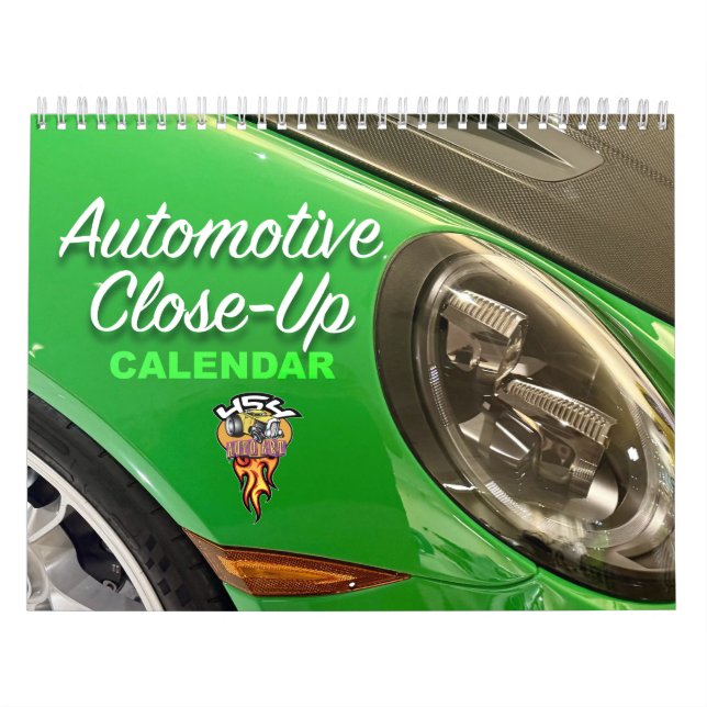 Automobil-Kalender Nahaufnahme Kalender (Titelbild)