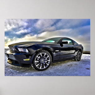 Automobil Muscle Car Mustang Poster
