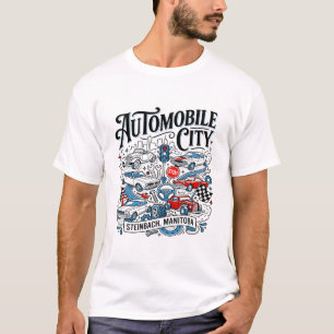 Automobil Stadt Steinbach Manitoba Kanada Automoti T-Shirt