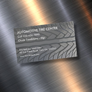 Automobil-Thema Magnetische Visitenkarte