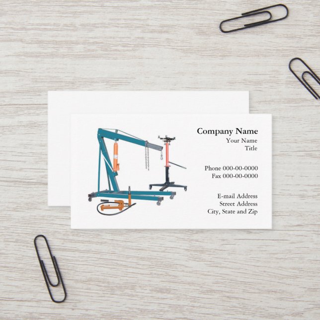 Automobil-Visitenkarte Visitenkarte (Vorderseite/Rückseite Beispiel)