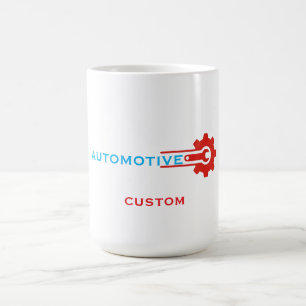 Automobil-Zahnrad-Logo Kaffeetasse