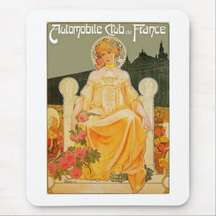 Automobilclub Frankreich Mousepad