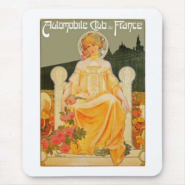Automobilclub Frankreich Mousepad (Vorne)
