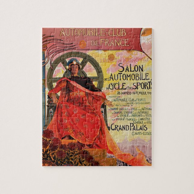 Automobilclub Frankreich Puzzle (Vertikal)