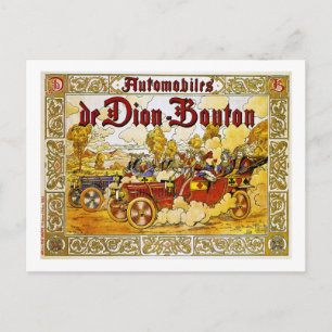 Automobile von De Dion-Bouton Postkarte