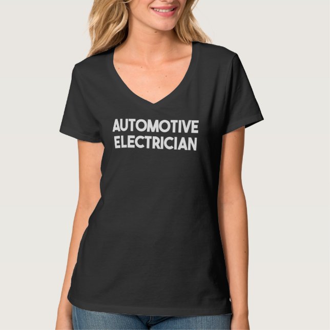 Automobilelektrikum T-Shirt (Vorderseite)