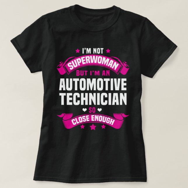 Automobiltechniker T-Shirt (Design vorne)