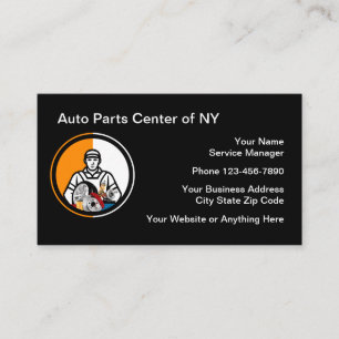 Automobilteile und -service visitenkarte