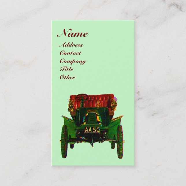 AUTOMOTIV VISITENKARTE (Vorderseite)