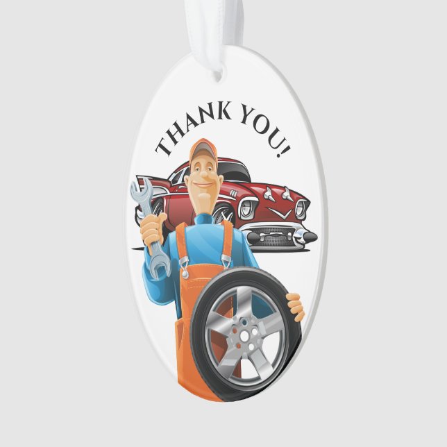 Automotive, Autos, Garage Ornament (Vorderseite)