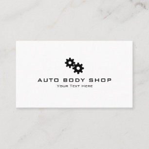 Automotive - Body Shop Business Card Visitenkarte