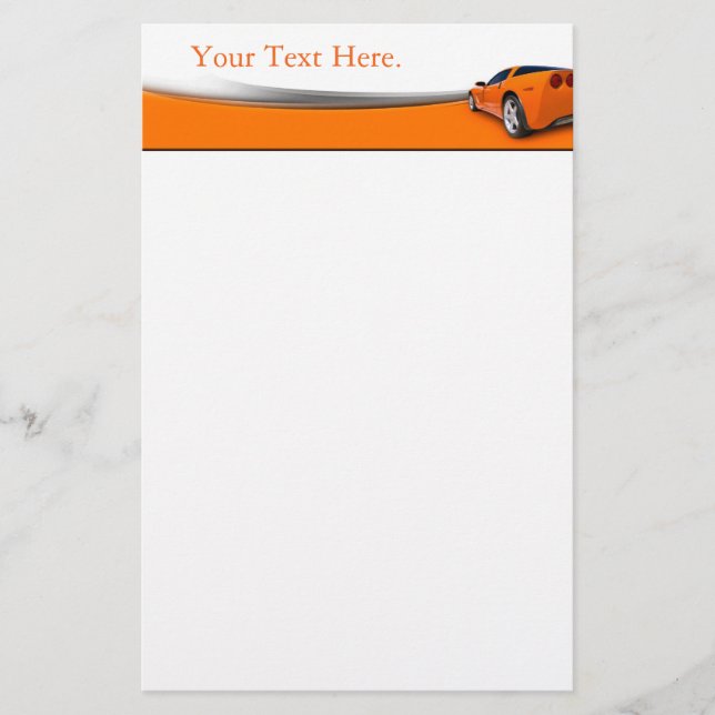 Automotive Briefpapier (Vorderseite)