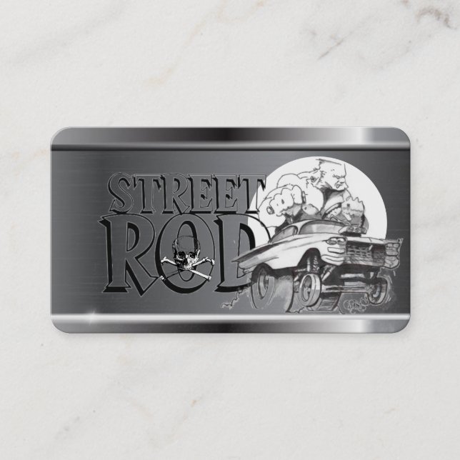 Automotive Business Card Visitenkarte (Vorderseite)