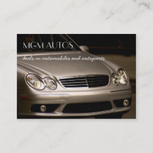 Automotive Business Cards