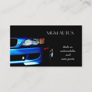 Automotive Business Cards Visitenkarte