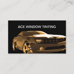 Automotive Fenster Tönung Visitenkarte