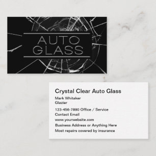 Automotive Glasreparaturdienst neu Visitenkarte