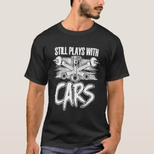Automotive Mechanik spielt noch mit Automobil-Mech T-Shirt