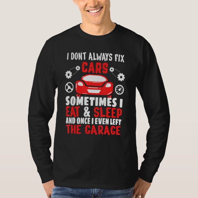 Automotive Mechatronics Engineer Car Mechanic Auto T-Shirt (Vorderseite)